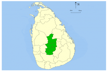 Central province of Sri Lanka