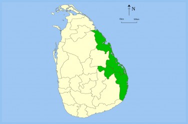 Eastern province of Sri Lanka