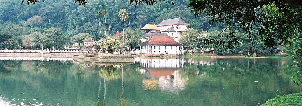 Kandy in central Sri Lanka